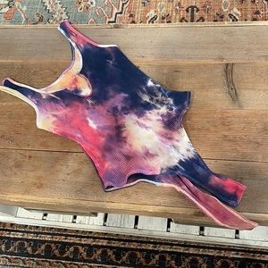 Tie die body suit
